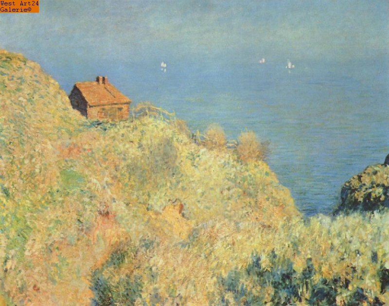 Hütte des Douaniers bei Varengeville nach Monet Gemäldeimitation